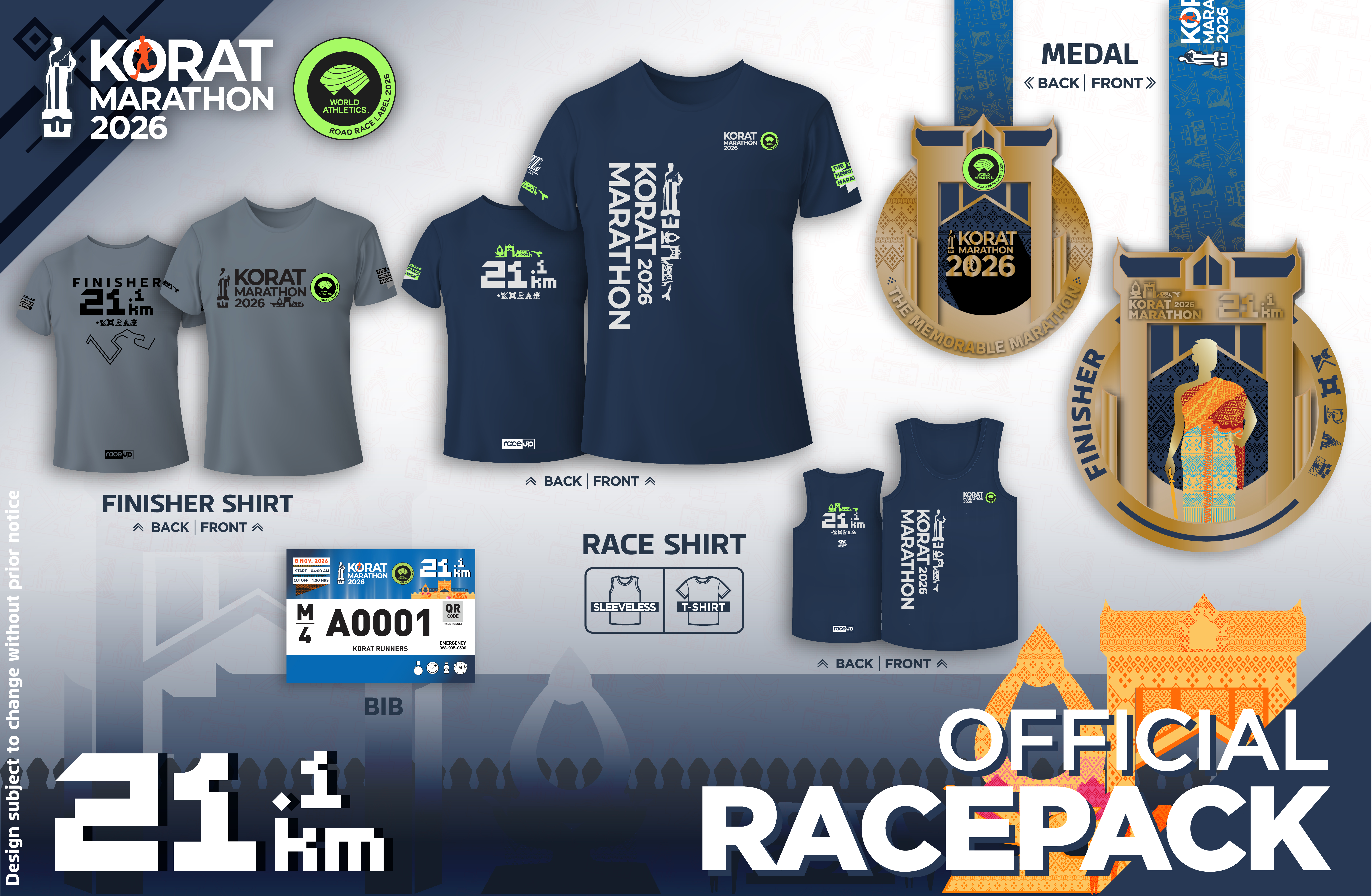 21.1KM Race Pack