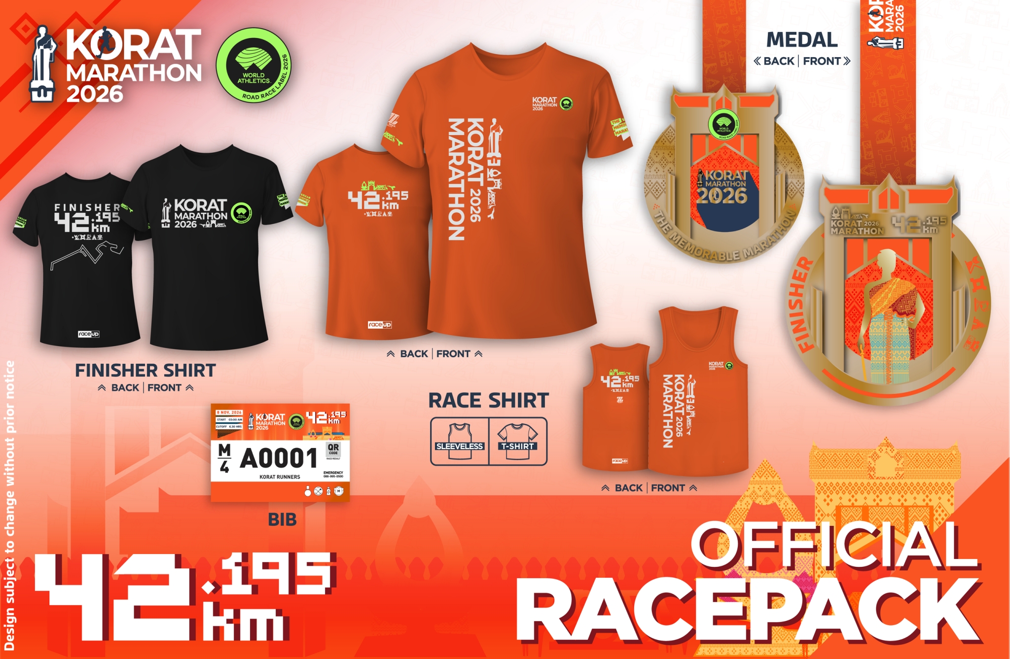 42.195KM Race Pack
